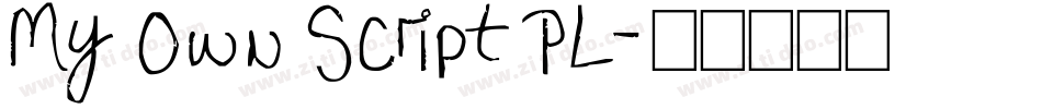 My Own Script PL字体转换